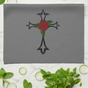 Serviette de cuisine Tribal Cross