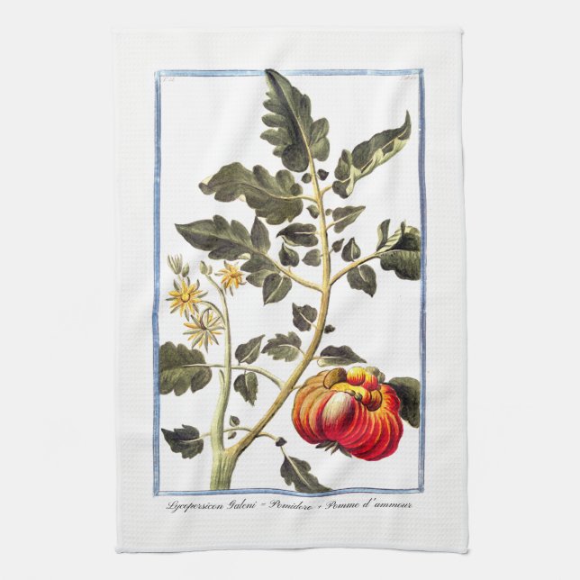 Serviette de cuisine vintage de tomate (Vertical)