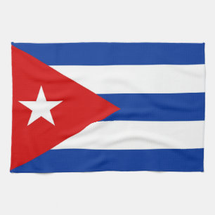 serviette de drapeau de pays du Cuba