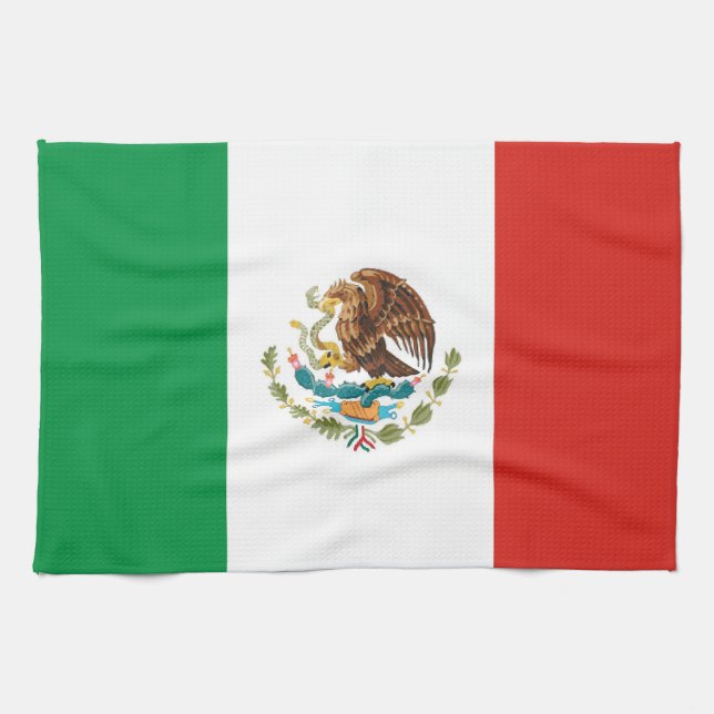 serviette de drapeau de pays du Mexique (Horizontal)