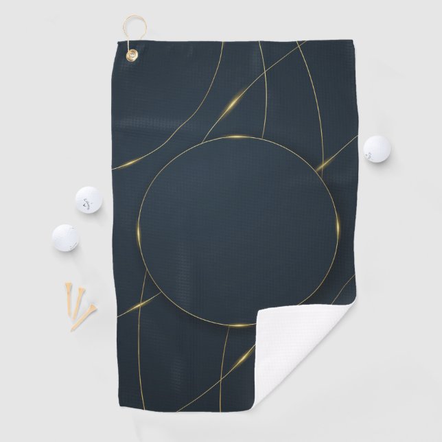 Serviette de golf (En situation)