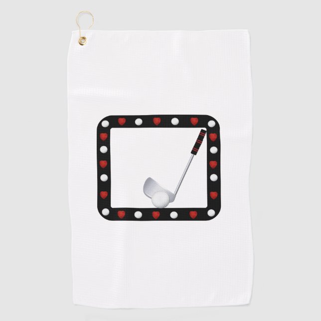 Serviette de golf (Devant)