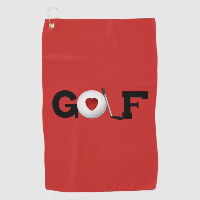 Serviette de golf (Devant)