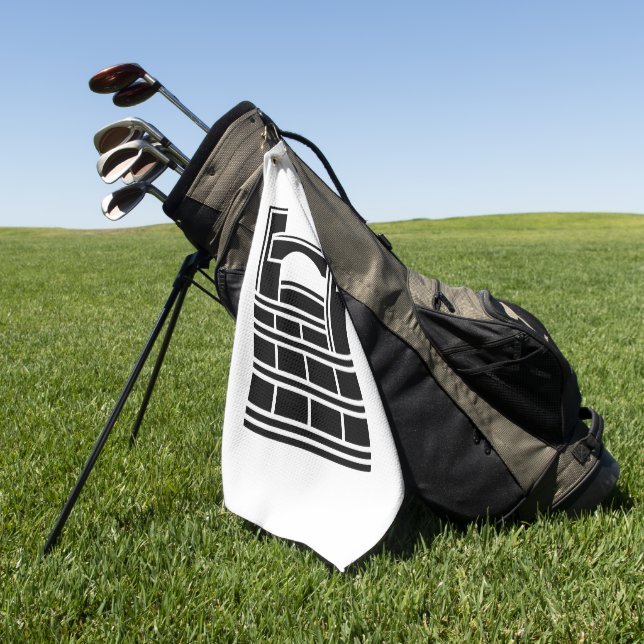 SERVIETTE DE GOLF 手桶  ゴルフタオル (Vert)