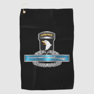 Serviette De Golf 101st Airborne Division CIB