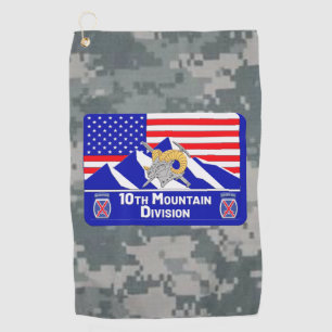 Serviette De Golf 10e division de montagne