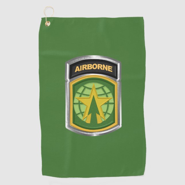 Serviette De Golf 16e brigade de police militaire (AIRBORNE) (Devant)