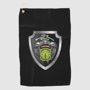 Serviette De Golf 16e brigade de police militaire Bouclier aéroport