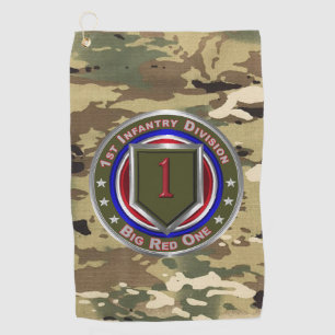 Serviette De Golf 1re division d'infanterie