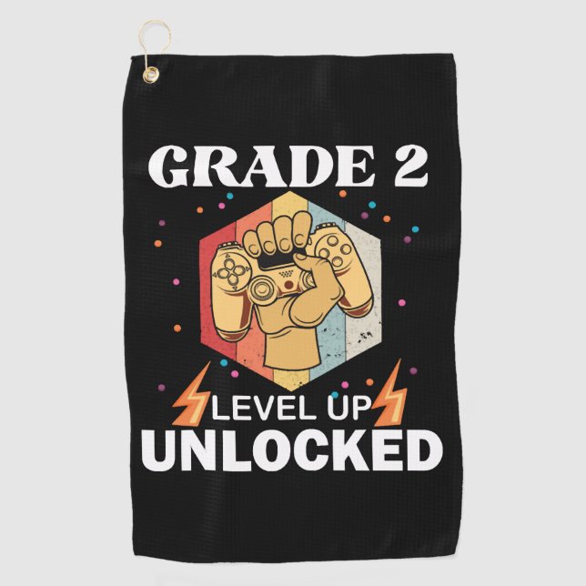 Serviette De Golf 2nd Grade (Devant)
