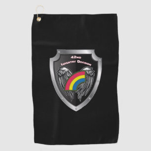 Serviette De Golf 42e division d'infanterie "Never Forget" Customisé