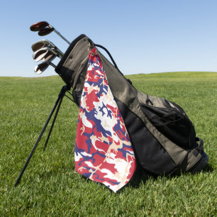 Serviette De Golf 4 juillet, Jour de l'Indépendance, Beige de camouf
