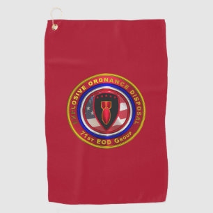 Serviette De Golf 71e Groupe de neutralisation des explosifs et muni