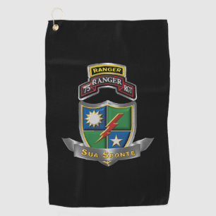 Serviette De Golf 75e régiment de rangers 