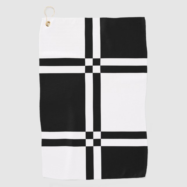 Serviette De Golf à damiers (Devant)