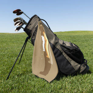 Serviette De Golf À Gauche "Dans La Flèche"