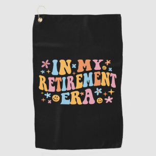 Serviette De Golf A L'Ère De La Retraite I