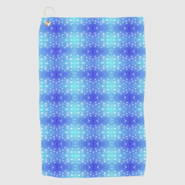 Serviette De Golf A vibrant towel featuring a symmetrical pattern  (Devant)