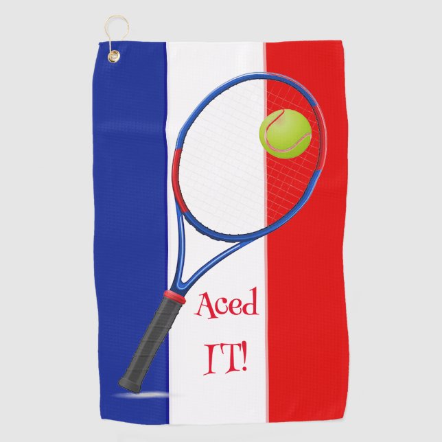 Serviette De Golf Aced IT ! Tennis Sweat Towel (Devant)