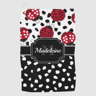 Serviette De Golf adorable Ladybugs