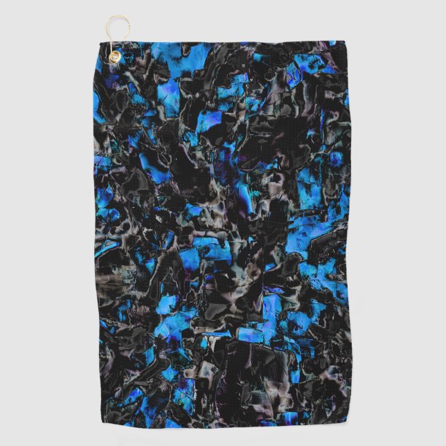 Serviette De Golf ailes de chauve-souris à l'aspect Abstrait sur tac (Devant)