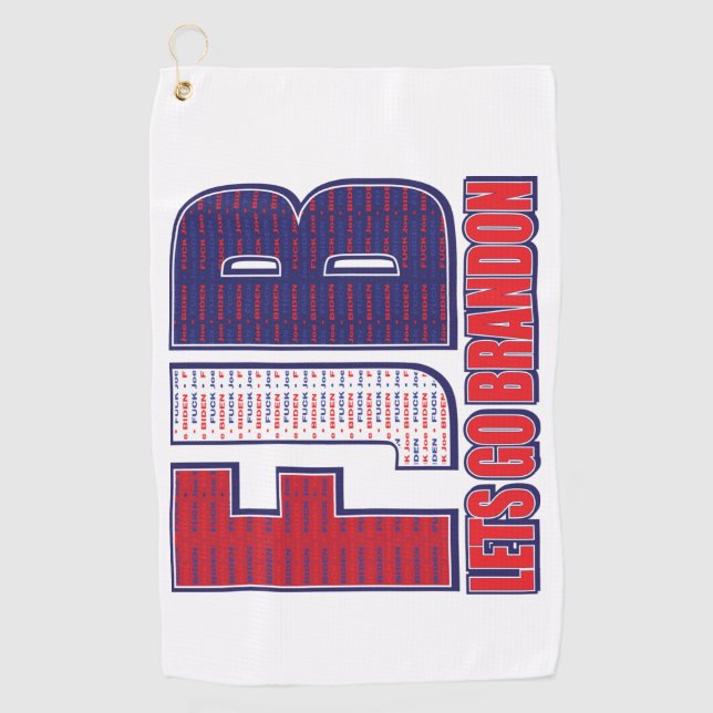 Serviette De Golf Allons Brandon (Devant)