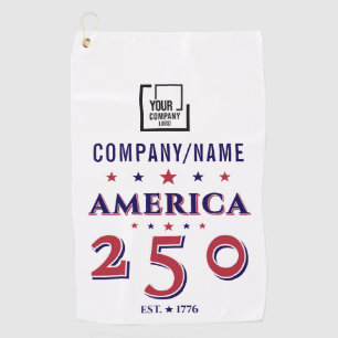 Serviette De Golf America 250 Patriotic Corporate Logo 2026 Golfer