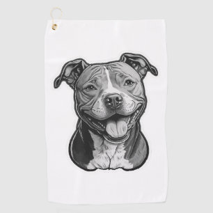 Serviette De Golf American Staffordshire Terrier