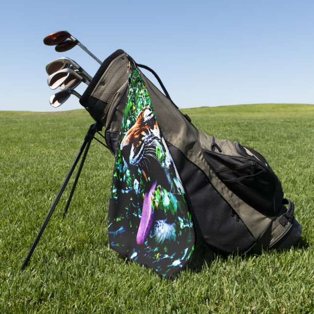 Serviette De Golf Amur Tiger gtcnm (Vert)