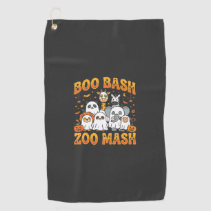 Serviette De Golf Animaux du zoo Halloween Boo Bash Zoo Mash_1
