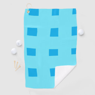 Serviette De Golf Aquarelle verte simple abstrait ajouter le logo te