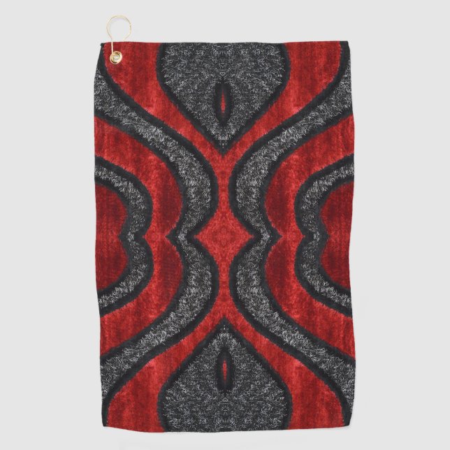 Serviette De Golf Araignée (Devant)