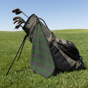 Serviette De Golf Armstrong Official Clan Tartan avec vos initiales