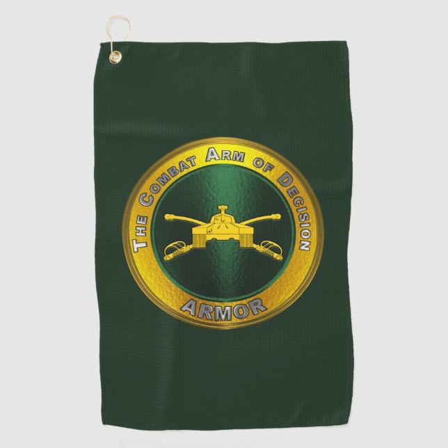 Serviette De Golf Armure (Devant)