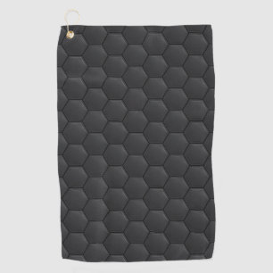 Serviette De Golf armure noire