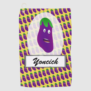 Serviette De Golf Aubergine surprise par Kenneth Yoncich