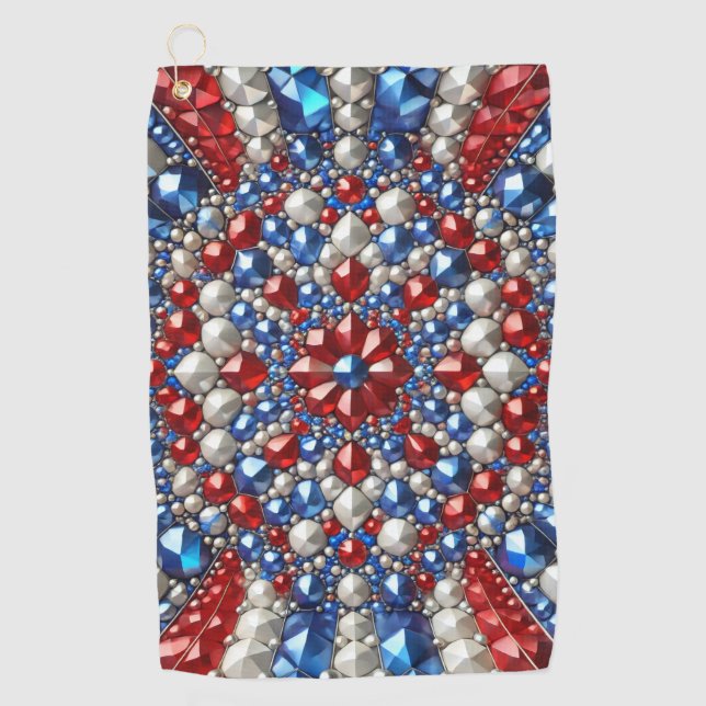Serviette de golf aux couleurs Pays-Bas (Devant)