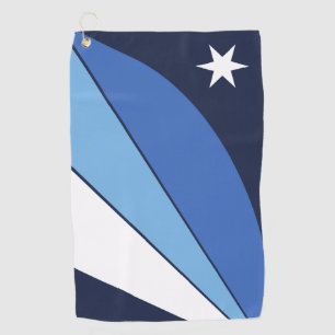 Serviette de golf avec drapeau de Columbia, SC