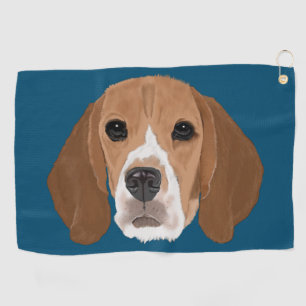 Serviette De Golf Beagle