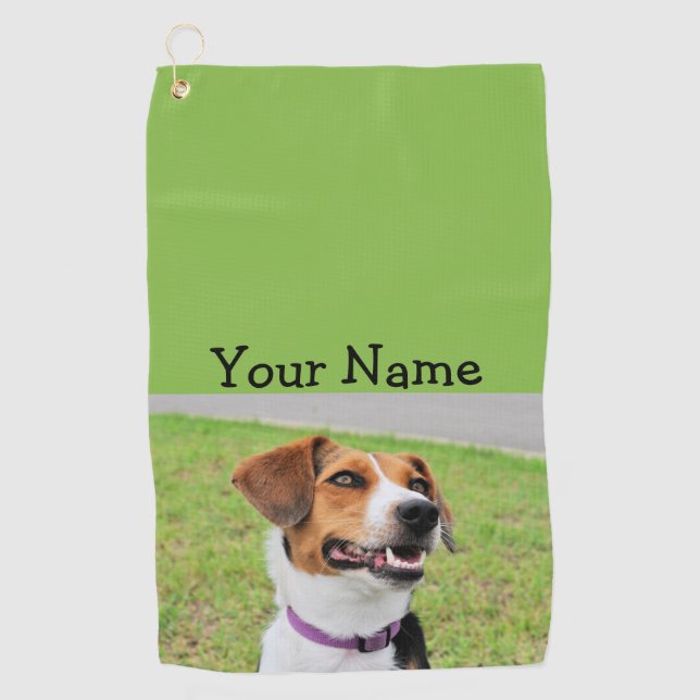 Serviette De Golf Beagle (Devant)