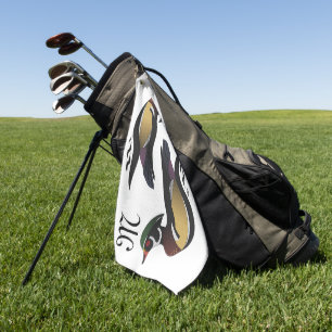 Serviette De Golf Beautiful Duck
