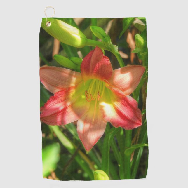 Serviette De Golf Beautiful Lily (Devant)
