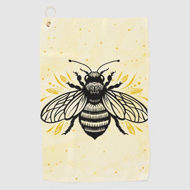 Serviette de golf Bee-yond Belle (Devant)