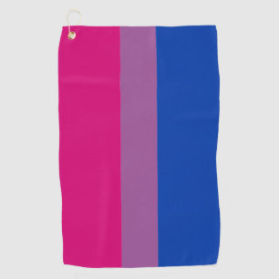 Serviette De Golf Bisexual Flag & Fierté communauté Golf /drapeau ge
