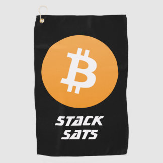 Serviette de golf Bitcoin