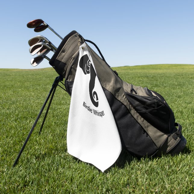 Serviette De Golf Black Elephant Family Home Adresse Républicaine (Vert)