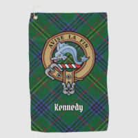 Blason du clan Kennedy sur tartan