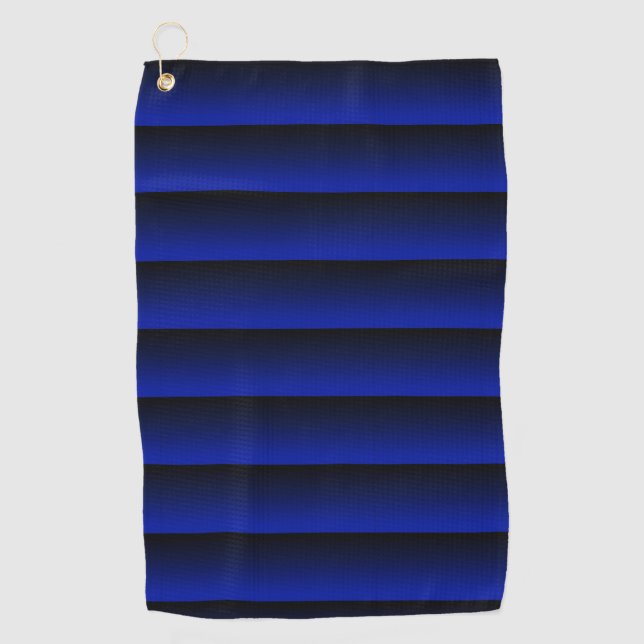 Serviette De Golf Bleu électrique (Devant)