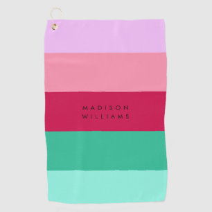 Serviette De Golf Blocage de couleur Viva Magenta du ressort Barrage