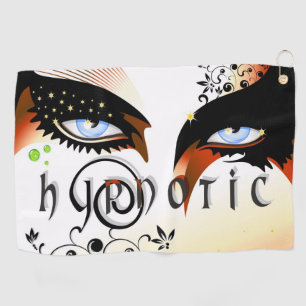 Serviette De Golf Blue Eyes Mode maquiller